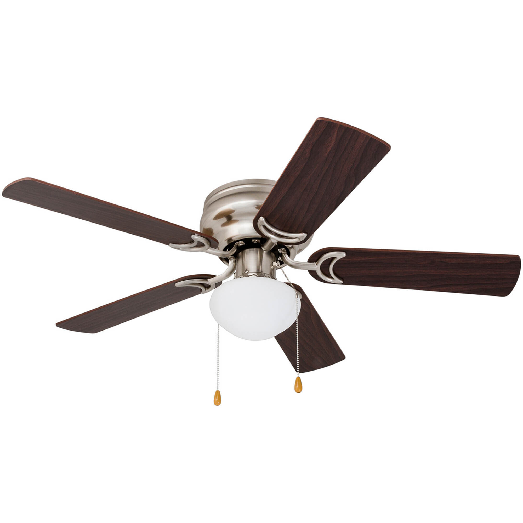 Prominence Home Alvina Ceiling Fan Light — 42in. Dia., Satin Nickel, Model# 80029-49